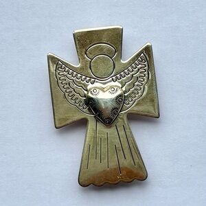 Carolyn Pollack Relios Angel Pin/Pendant with Heart Motif